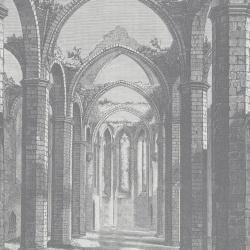 Fototapet, Gothic Arches, Grey, Rebel Walls - Img 2