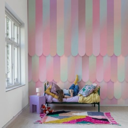 Fototapet, Gradient Stripes, Rainbow, Rebel Walls