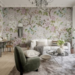Fototapet, Grandiflora, Soft Pink, Rebel Walls
