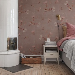Fototapet, Grandmother Dress, Pink, Rebel Walls