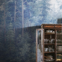 Fototapet, Green Wood, Mist, Rebel Walls - Img 7