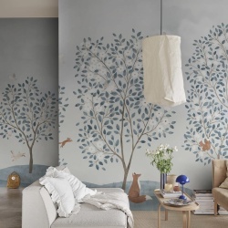 Fototapet, Happy Haven, Light Blue, Rebel Walls - Img 3