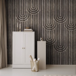 Fototapet, Happy Hills, Walnut, Rebel Walls - Img 3