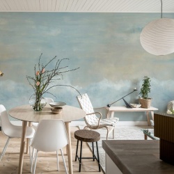 Fototapet, Heavenly Clouds, Blue, Rebel Walls