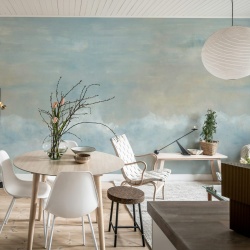 Fototapet, Heavenly Clouds, Blue, Rebel Walls