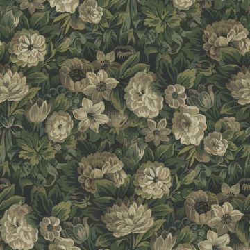 Fototapet, Heritage Floral, Green, Rebel Walls - Img 2