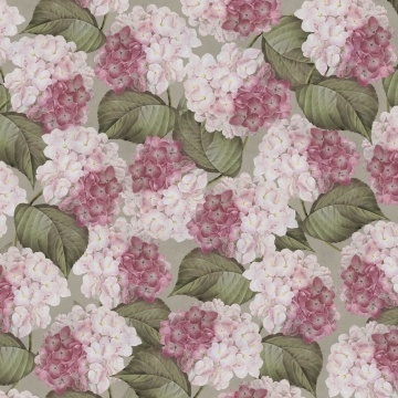 Fototapet, Hydrangea, Pink, Rebel Walls - Img 2