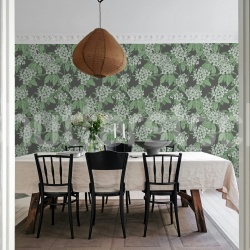 Fototapet, Jasmine Veil, Green, Rebel Walls