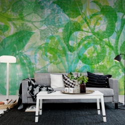 Fototapet, Jelly Belly Plants, Green, Rebel Walls - Img 3