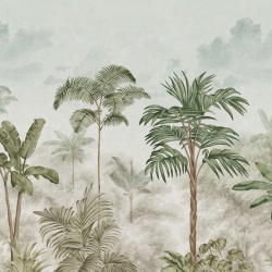 Fototapet, Jungle Horizon, Green, Rebel Walls - Img 5