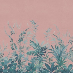 Fototapet, Jungle Meadow, Pink, Rebel Walls - Img 2