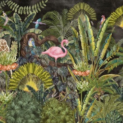 Fototapet Jungleful (dark), VLAdiLA - Img 2