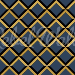 Fototapet, Lattice, Dark Blue, Rebel Walls - Img 2