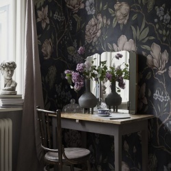 Fototapet lavabil, Belinda Dark Blue, Sandberg