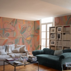 Fototapet lavabil Giant Abstract, Pink, TresTintas