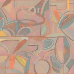 Fototapet lavabil Giant Abstract, Pink, TresTintas - Img 2