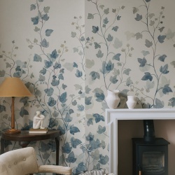 Fototapet lavabil, Ivy, Blue, Sandberg - Img 3