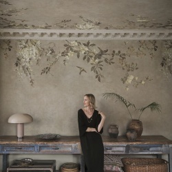 Fototapet lavabil, Luca Square, Beige, Sandberg