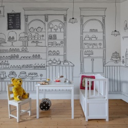 Fototapet, Le Petit Patisserie, Rebel Walls