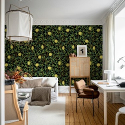Fototapet, Lemon Garden, Midnight, Rebel Walls