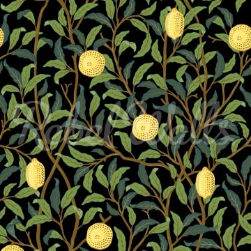 Fototapet, Lemon Garden, Midnight, Rebel Walls - Img 2