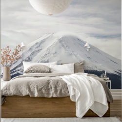 Fototapet, Mountain Top, Gray, Rebel Walls