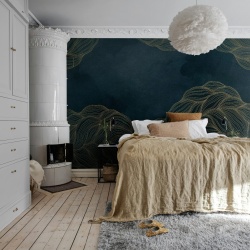 Fototapet, Opulence Dots, Midnight Blue, Rebel Walls