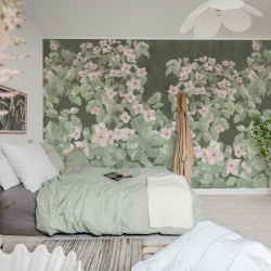 Fototapet, Parkflowers, Pink, Rebel Walls