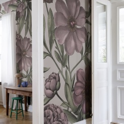 Fototapet, Peony Delight, Purple, Rebel Walls - Img 3