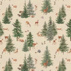 Fototapet Pine Forest - Sand, Kikki Belle - Img 2
