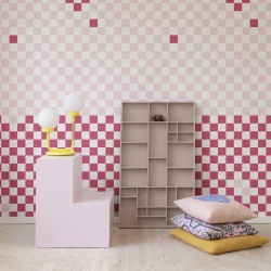 Fototapet, Pixels, Magenta, Rebel Walls