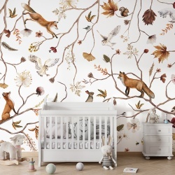 Fototapet Playful Forest, Kikki Belle