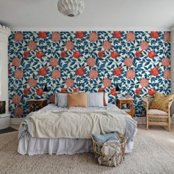 Fototapet, Pomegranate, Blue, Rebel Walls - Img 3