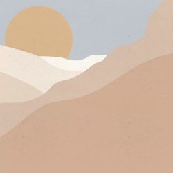 Fototapet Postcard Desert Sand, VLAdiLA - Img 2
