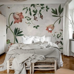 Fototapet, Romantic Garden, Pastel, Rebel Walls - Img 3
