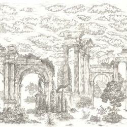 Fototapet Ruins, Graphite, Coordonne - Img 2