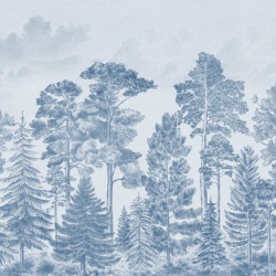 Fototapet, Scandinavian Bellewood, Vintage Blue, Rebel Walls - Img 5