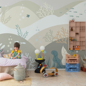 Fototapet, Sea Hills, Sand Beige, Rebel Walls - Img 3