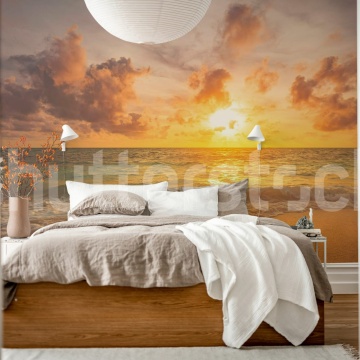 Fototapet, Seaside at Dawn, Soft, Rebel Walls - Img 3