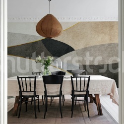 Fototapet, Shapes and Forms, Beige, Rebel Walls - Img 3