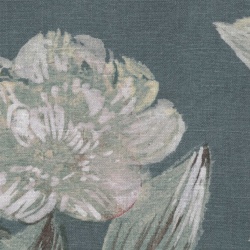 Fototapet, Silk Floral, Petrol, Rebel Walls - Img 4