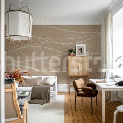 Fototapet, Soft Dunes, Beige, Rebel Walls