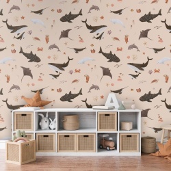 Fototapet Splendid Sea - Beige, Kikki Belle - Img 3