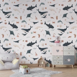 Fototapet Splendid Sea - White, Kikki Belle - Img 4