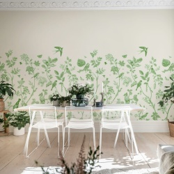 Fototapet, Spring Day, Green, Rebel Walls - Img 3
