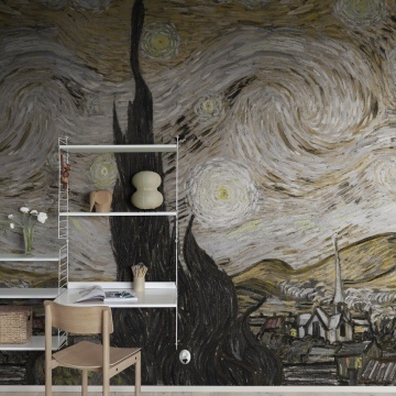 Fototapet, Starry Night, Brown, Rebel Walls - Img 3