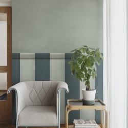 Fototapet, Striped Panel, Green, Rebel Walls - Img 3