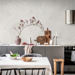 Fototapet, Stripes Repeatable, Clay, Rebel Walls - Img 4