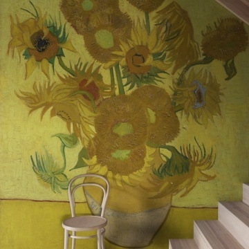 Fototapet, Sunflowers by Van Gogh, Rebel Walls - Img 3