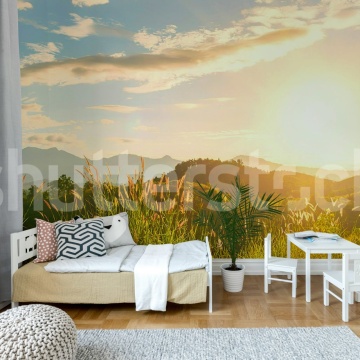 Fototapet, Sunrise Hills, Soft, Rebel Walls - Img 3